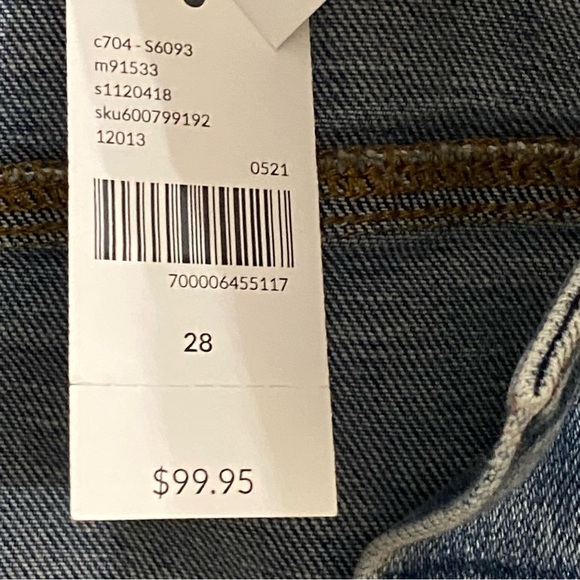 Lane Bryant NWT Distressed Jean Denim Jacket Paint Splatters Plus size 28 - Picture 6 of 8